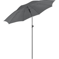 SONNENSCHIRM 200/200/126 cm - Grau, Kunststoff (200/200cm) - FARE