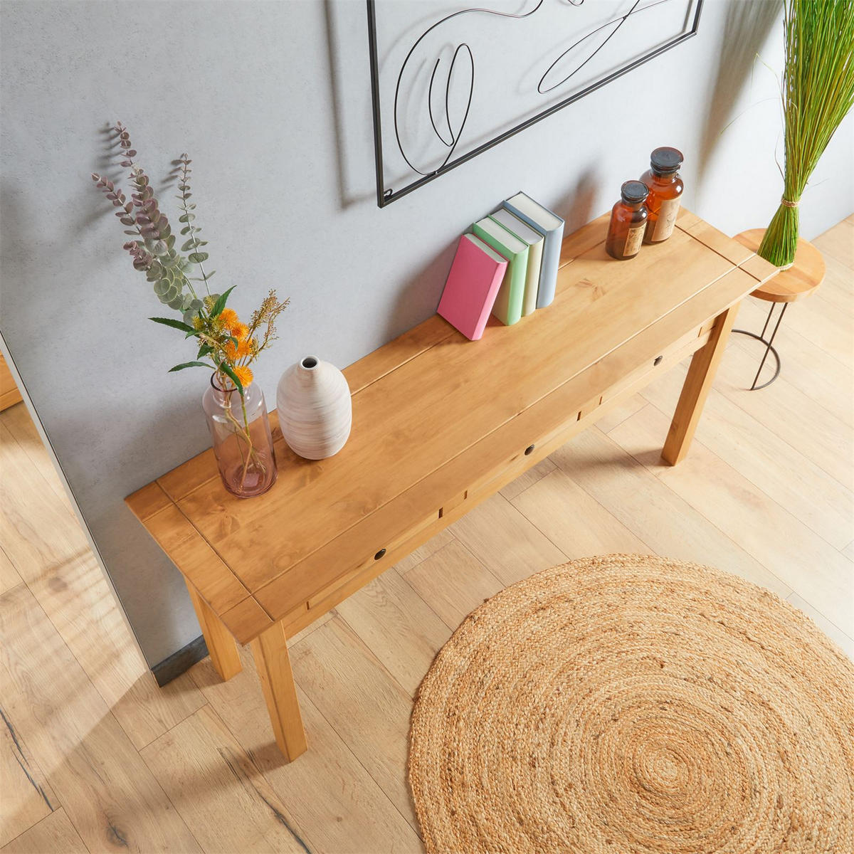 KONSOLENTISCH CANCUN - Braun, Holz (41/151/72cm) - CARO-Möbel