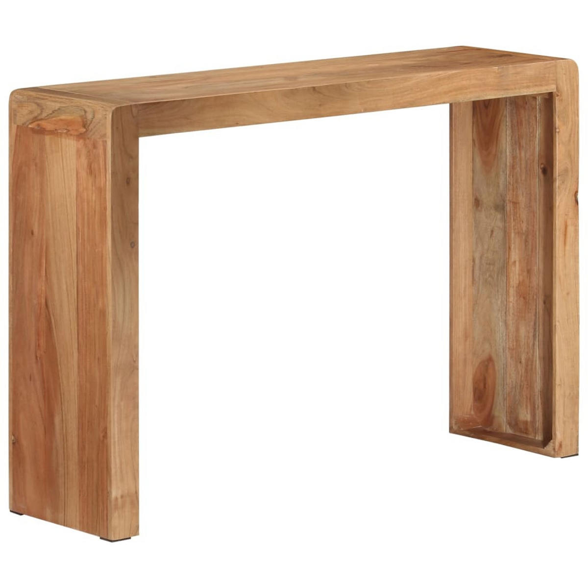 KONSOLENTISCH 110/30/76 Cm Massivholz Akazie - Braun, Holz (110/30/76cm) - vidaXL