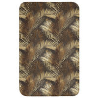 WC PŘEDLOŽKA Tropical - Listy - zlaté 50x80 cm - zlatá, textil/plast (50/1cm) - OnlyWow