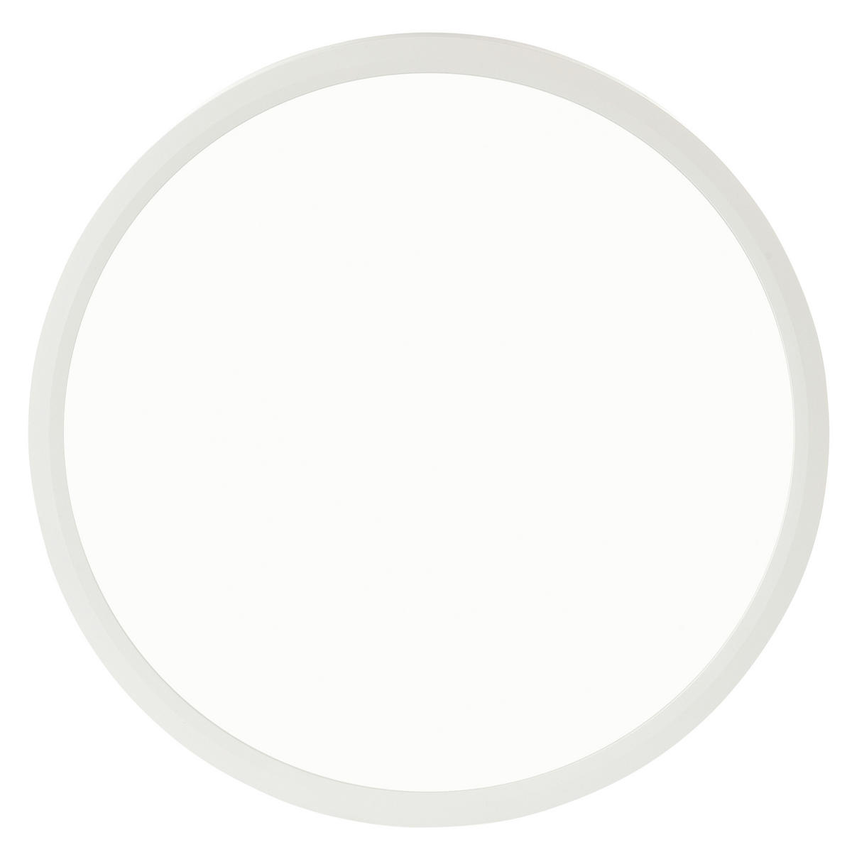 LED DECKENLEUCHTE Galo Weiß 39,7/39,7/2,4 cm - Weiß, Kunststoff (39.7/39.7/2.4cm) - Brilliant