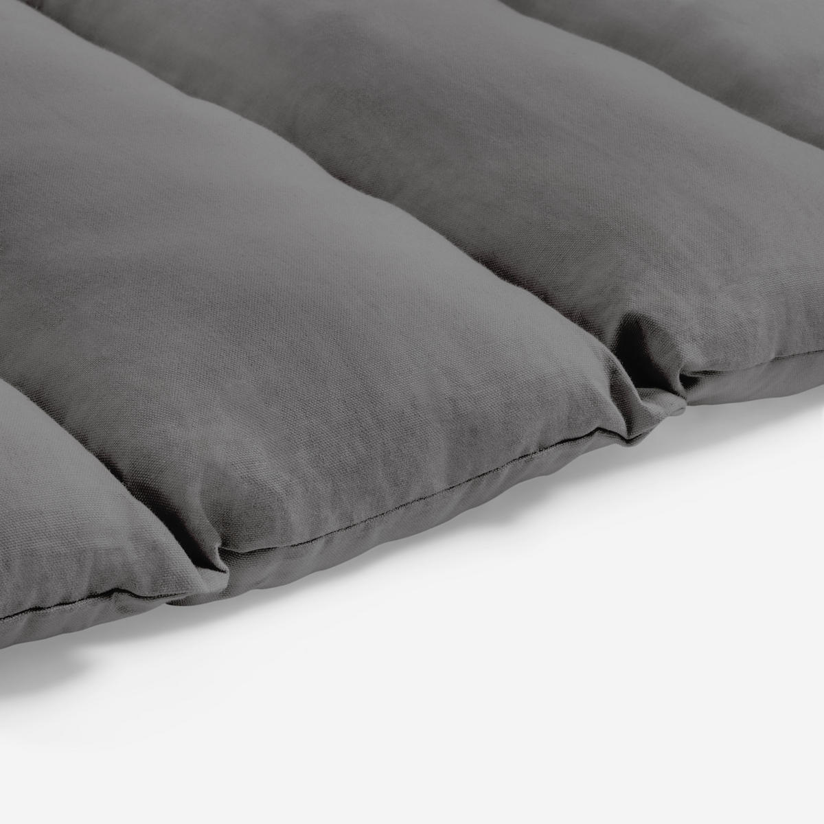 LEINEN-MATRATZE für Spielbogen grau FIT ARCH CUSHION - Grau, Textil (60/7/160cm) - RNT By Really Nice Things