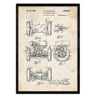 POSTER Lkw Autobahn Patent 2 A3 Rahmenlos - Klar, Papier (29.7/5/42cm) - Nacnic