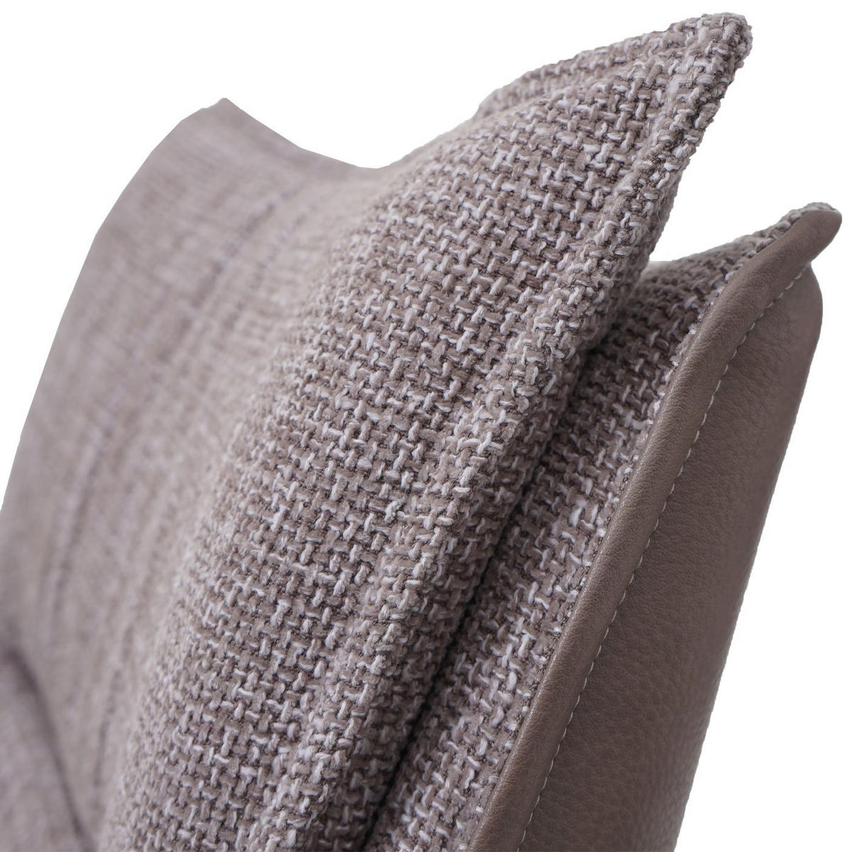 JEDILNIŠKA STOL Bež - bež, tekstil (52/92/52cm) - MCW