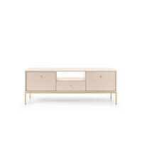 TV-SCHRANK Onom 154x56x39 cm - Lowboard mit Stauraum - Tv Ständer aus Laminierter Spanplatte - Beige - Beige, Holzwerkstoff (180/52/39cm) - Chilly