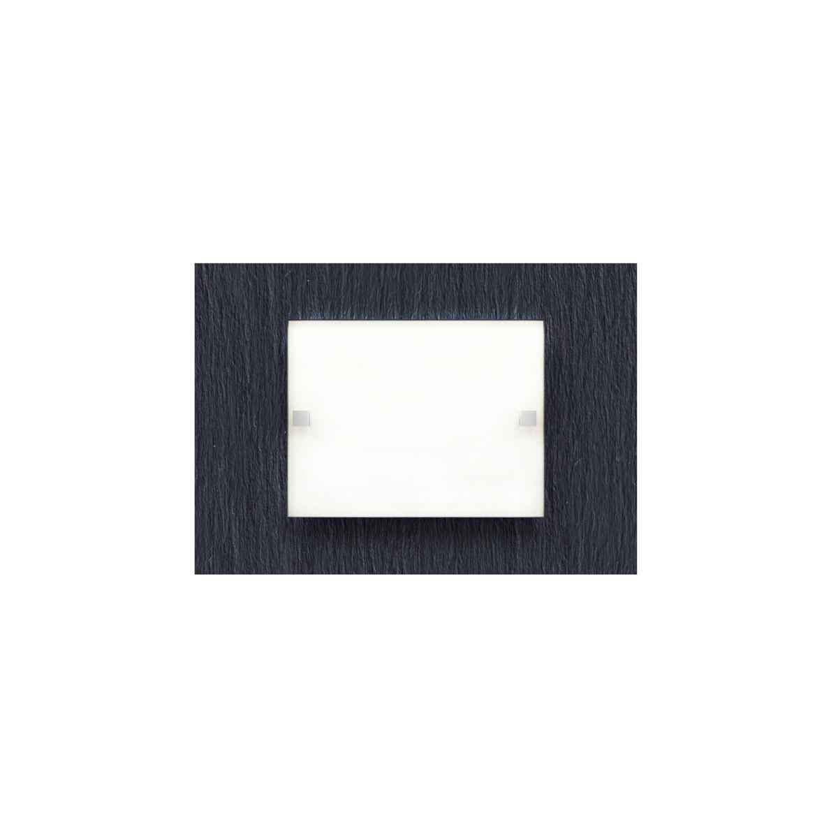 Lumicom Wandleuchte Schwarz 40x20x9 cm