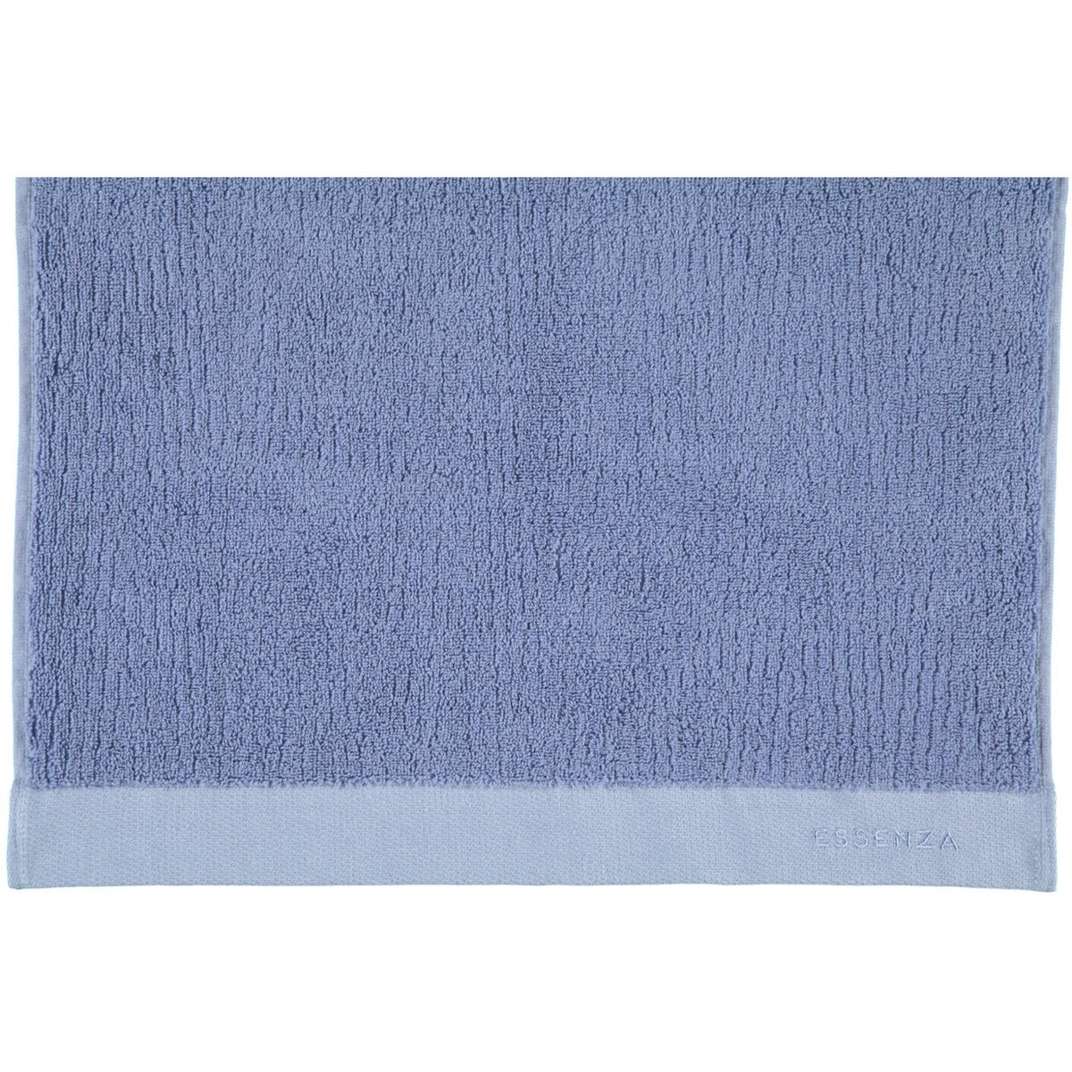 HANDTÜCHER CONNECT ORGANIC LINES BLUE - Blau, Textil (50/100cm) - Essenza
