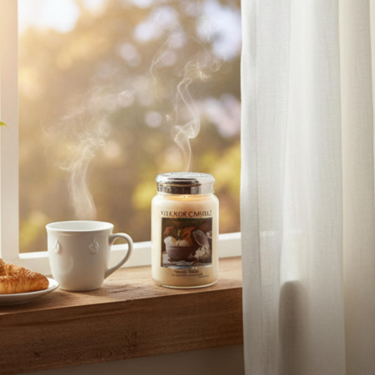 DUFTKERZE Coconut Vanilla Creme 602g Glas, Aromakerze, Raumduftkerze, Duftglas, Wellnesskerze, Duftwachs, Wohndeko, Vanilleduft, Kokosduft - Creme, Glas/Paraffin (17cm) - Village Candle