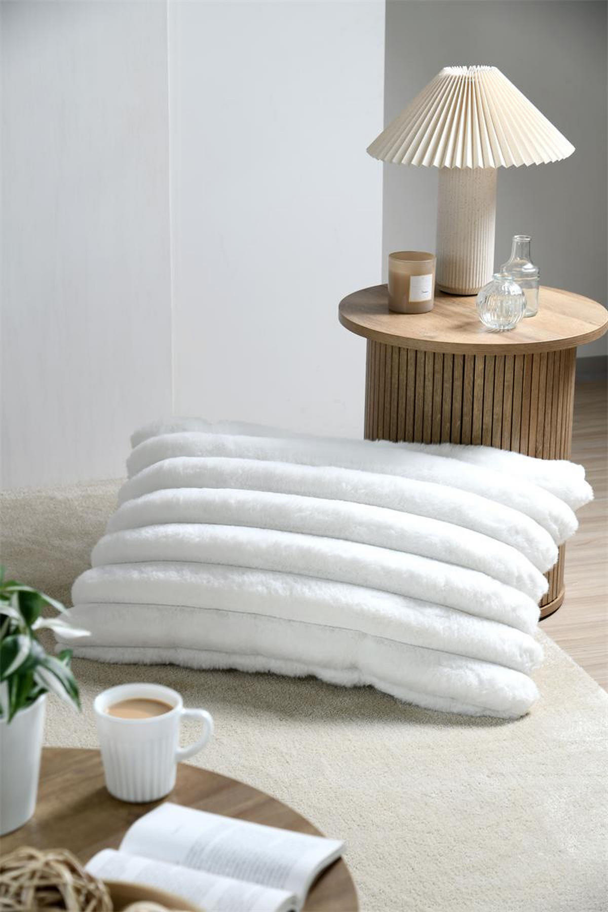 DEKOKISSEN Polary 50/80 cm - Weiß, Textil (80/50cm)