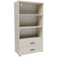 BÜCHERREGAL CR3-ST2 Kaschmir 69/34/130 cm - Kaschmir, Holzwerkstoff (69/130/34cm)