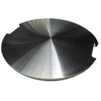EDELSTAHL-ABDECKUNG für Feuerstelle Manchester - Edelstahlfarben, Metall (59/9/59cm) - Elementi