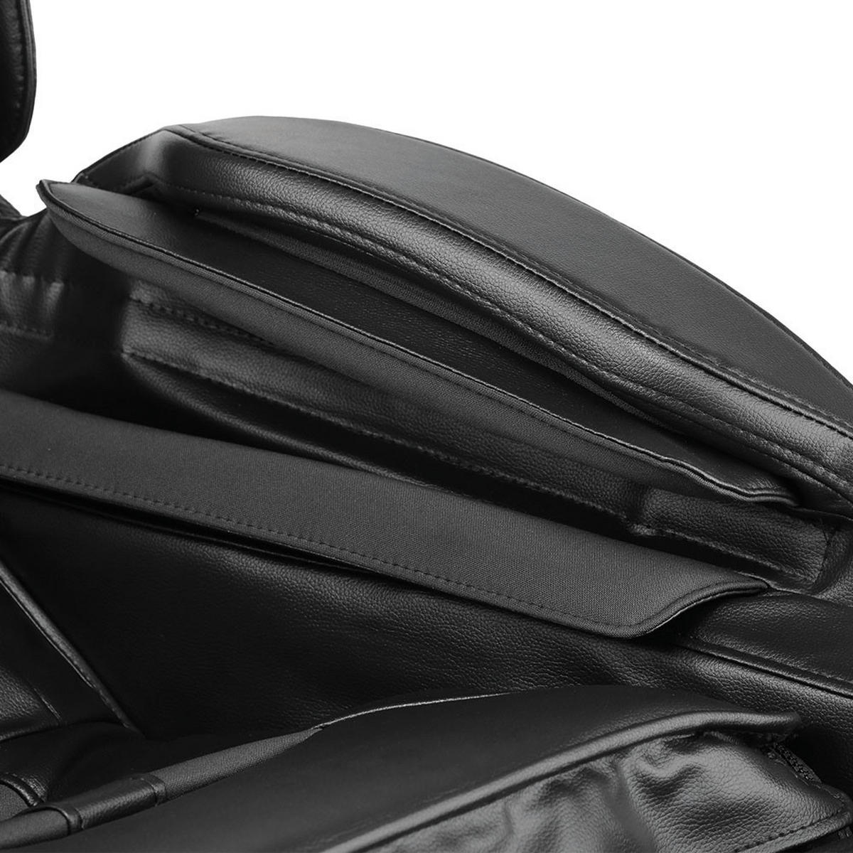 MASSAGESESSEL SONO - Schwarz - Schwarz, Kunststoff (74/109/131cm) - Home Deluxe