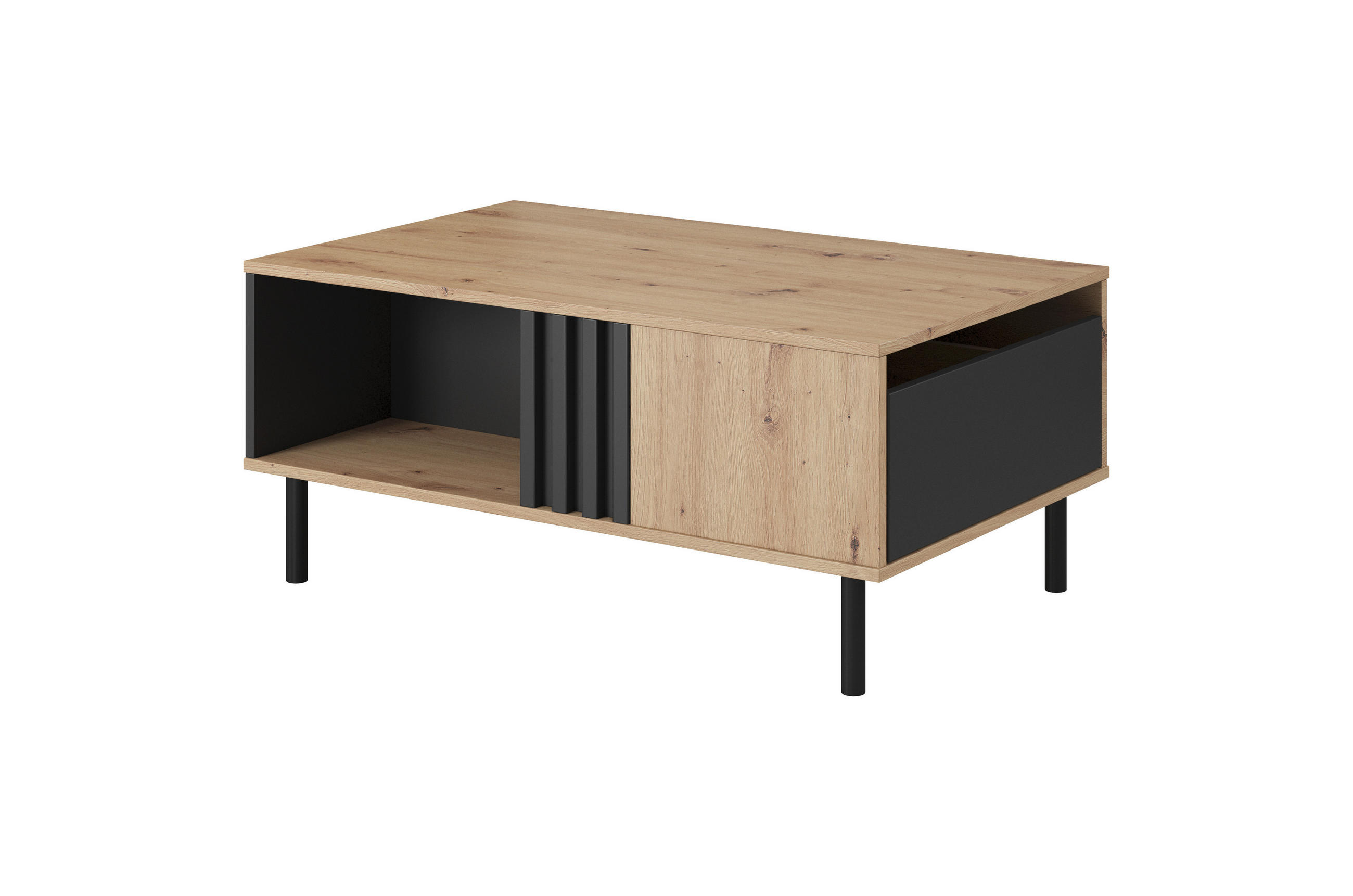 AKL Furniture Couchtisch Beige 101x44x60 cm