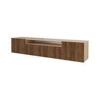 LOWBOARD ZENO-W 200x40x41 cm - Artisan / Katania - Eiche Wotan, Holzwerkstoff (200/40/41cm) - ALTDECOR