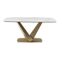ESSTISCH - 6 Personen - Glas, Keramik - Weiß - PORELIMA - Weiß, Glas/Keramik (90/180/76cm) - Vente-Unique
