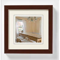 BILDERRAHMEN Peppers Holzrahmen 13x13 Nussbaum - Nussbaumfarben, Holzwerkstoff (15.5/15.5/1.5cm) - walther design