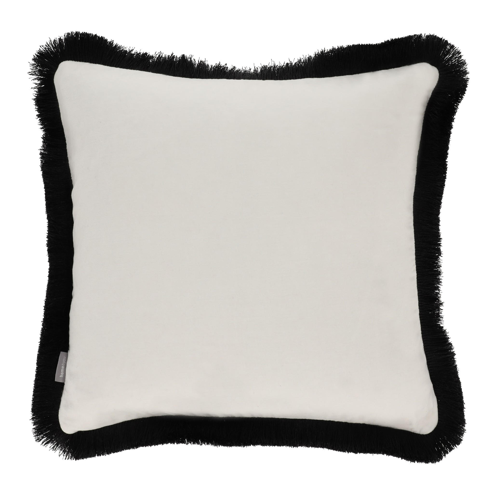 KISSENBEZUG Gluglesso - Weiß, Textil (45/45cm) - home&you