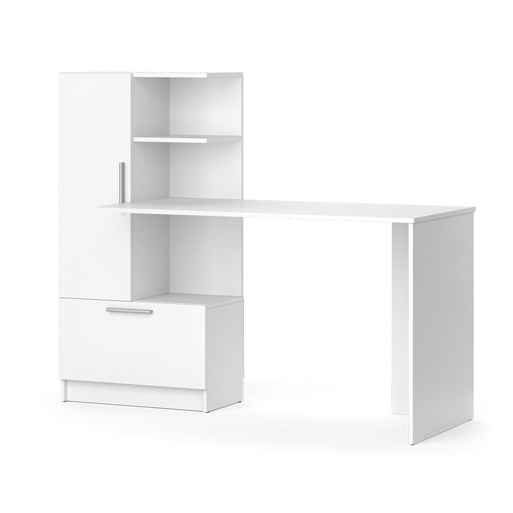 SCHREIBTISCH Tomy Weiß 150 x 59.3 cm - Weiß, Holzwerkstoff (59.3/150/120.1cm) - Vicco