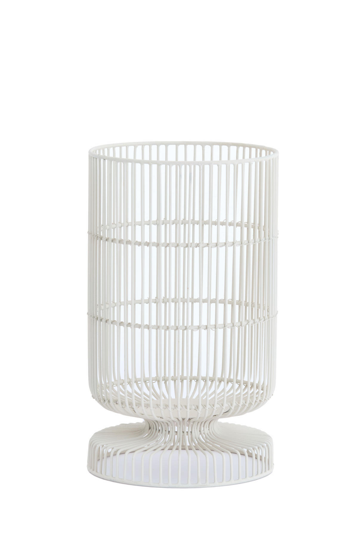 TEELICHT Galatro Weiß Ø20/34 cm - Weiß, Metall (20/34/20cm) - Light & Living