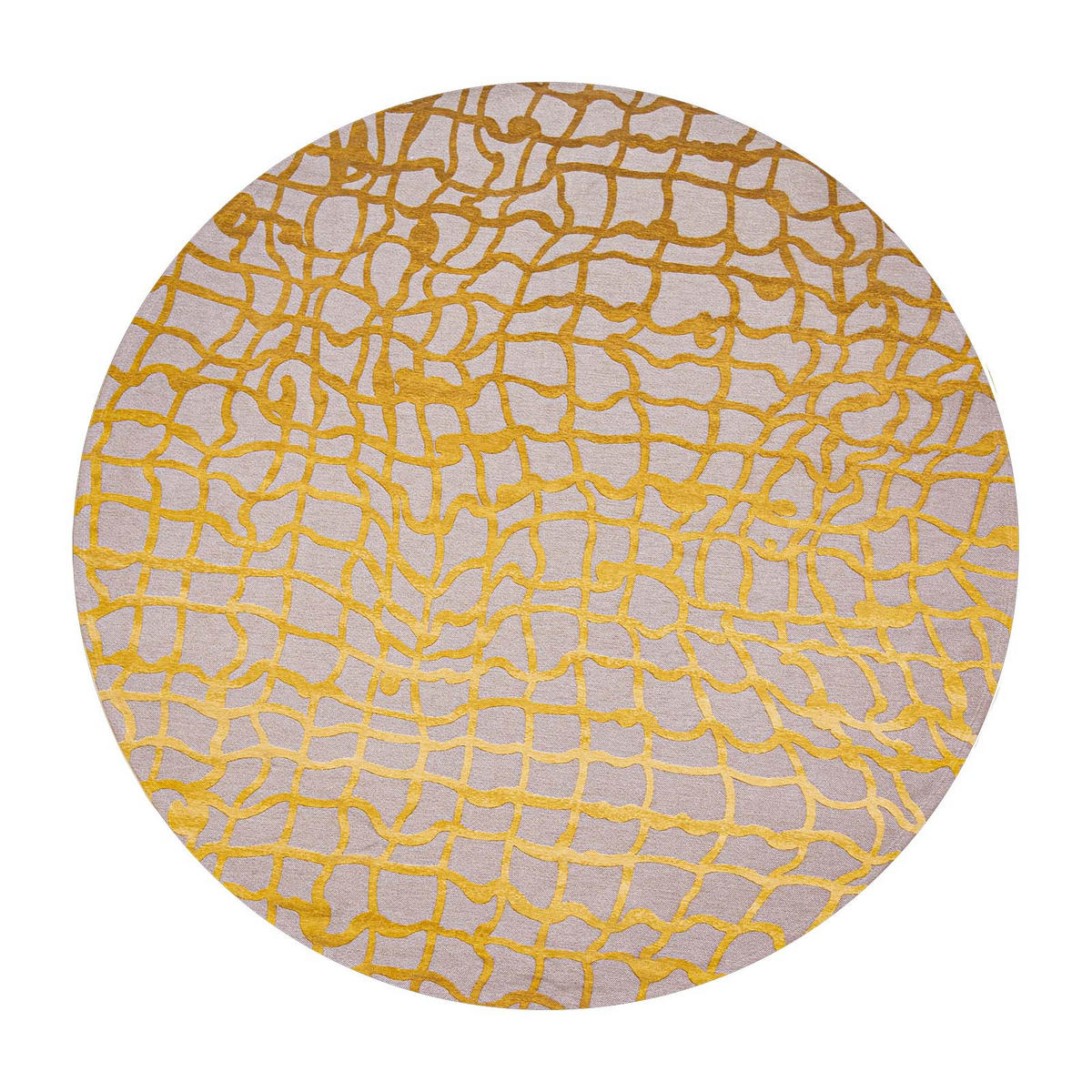 TEPPICH In-/Outdoor Flachgewebe BEATLE Gelb 140x200 cm - Gelb, Textil (140/200cm) - Novatrend