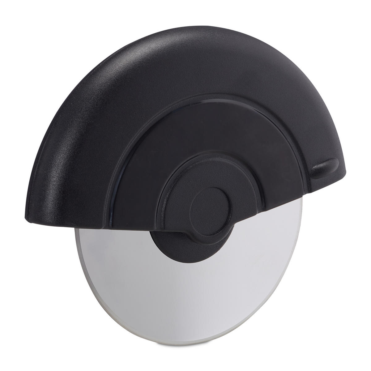 PIZZASCHNEIDER - Multicolor, Kunststoff/Metall (13.5/11.5/2.8cm) - Relaxdays