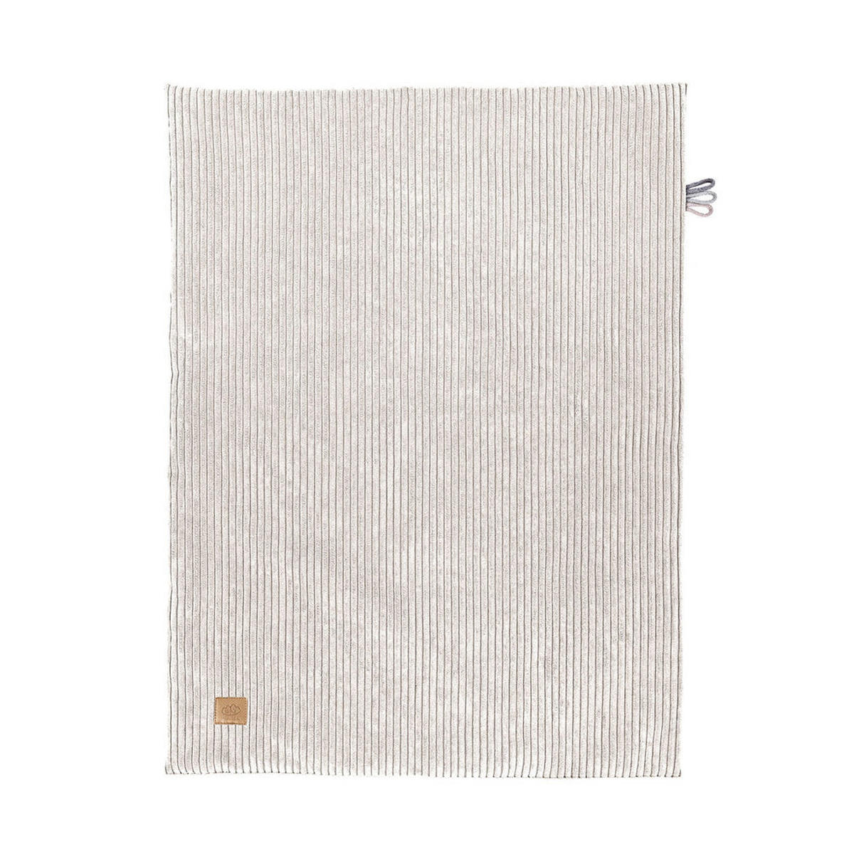 BABYDECKE, Aesthetic, Ecru winterlich - Weiß, Textil (100/77cm) - MeowBaby