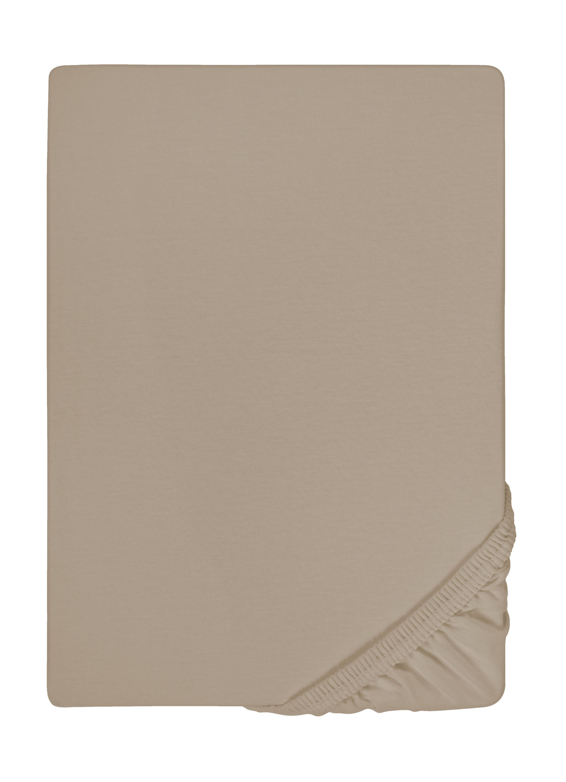 biberna Spannbetttuch Anthrazit 200x220 cm