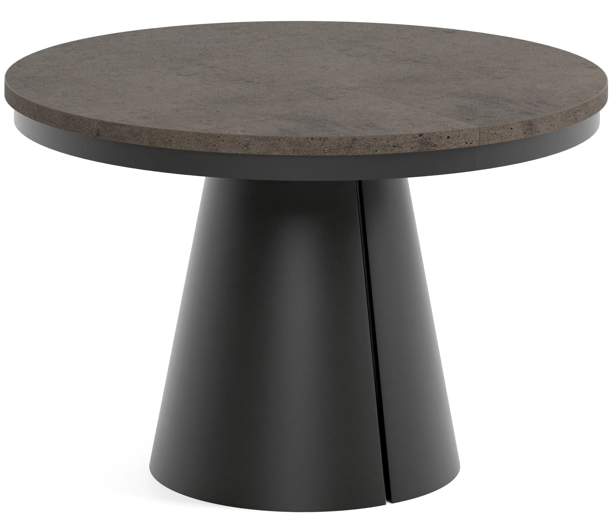 TISCH Schwarz ALMA Ausziehbar 120/196 cm - Schwarz, Holzwerkstoff (2/120/76cm) - Sepro Meble