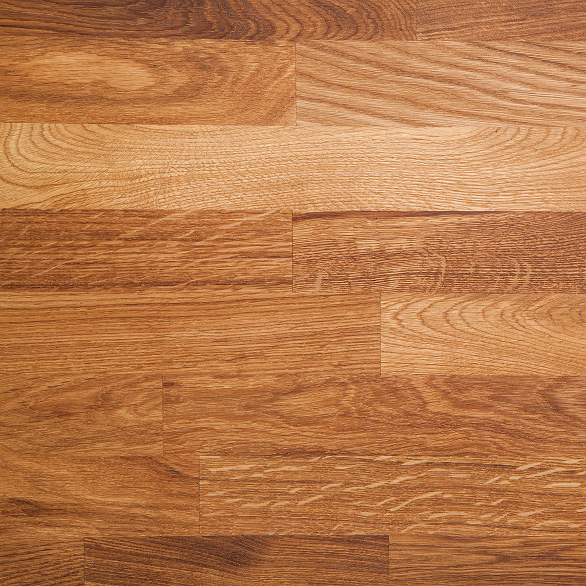 BETT - Massivholz - Eichefarben, Holz (180/200cm) - home24