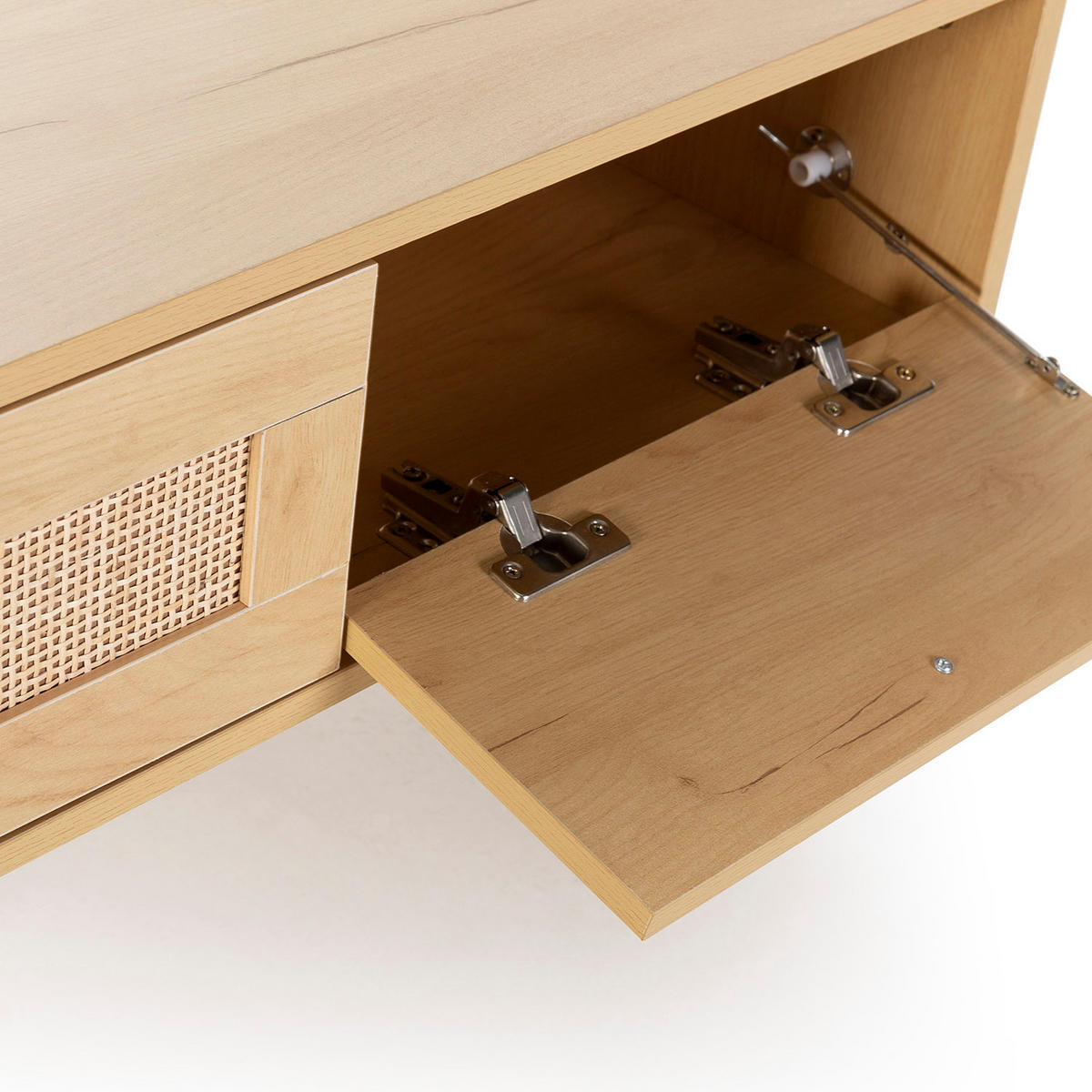 TV-ELEMENT Bella 3 Türen Eiche farbe - Honigeiche, Holzwerkstoff (120/41/39cm) - VS Venta-stock