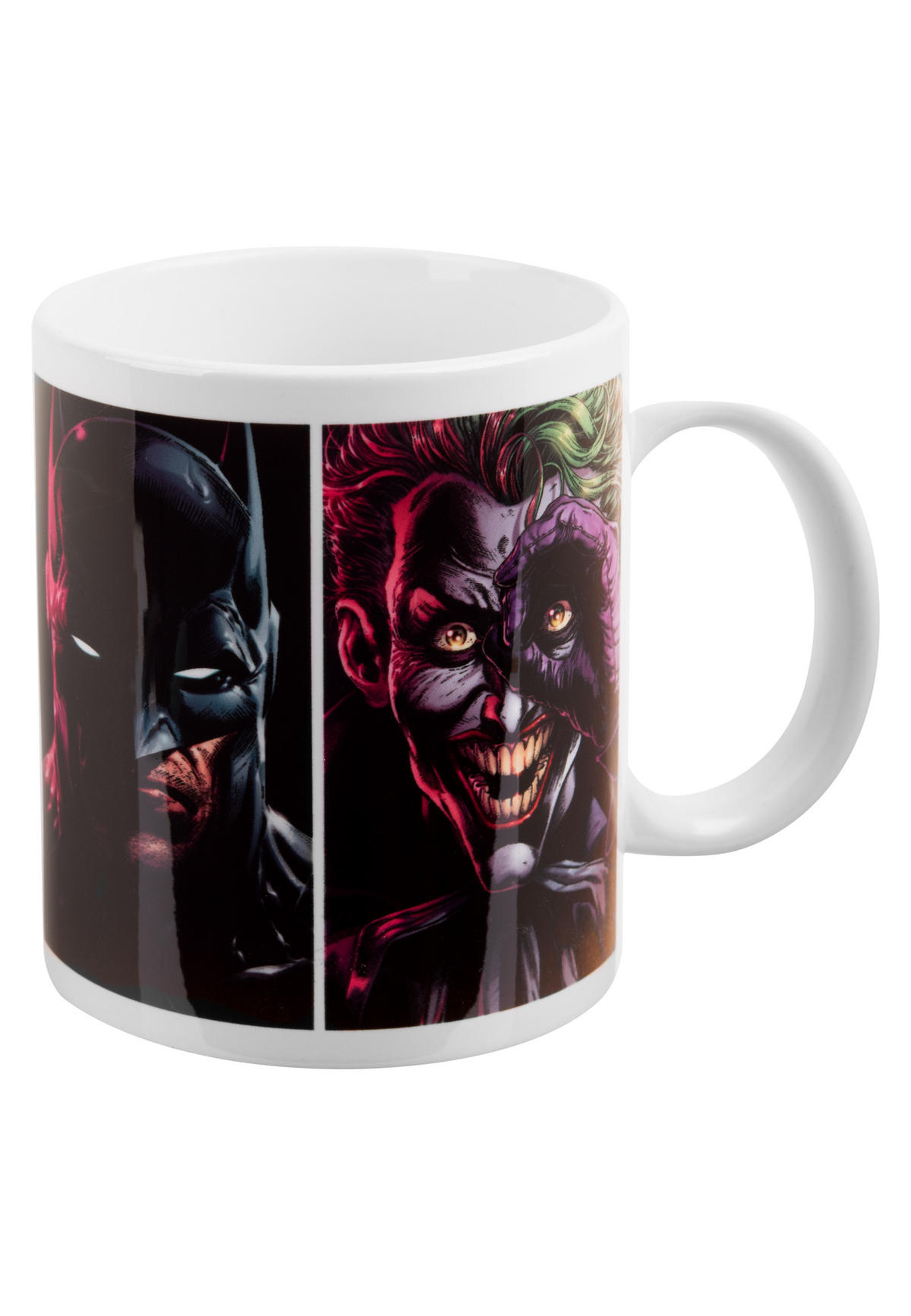 KAFFEEBECHER DC Comics Batman vs Joker Schwarz 320 ml - Multicolor, Keramik (0.32L) - DC Comics