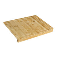 SCHNEIDEBRETT Marvin aus Bambus - Naturfarben, Holz (35/45cm) - Mömax