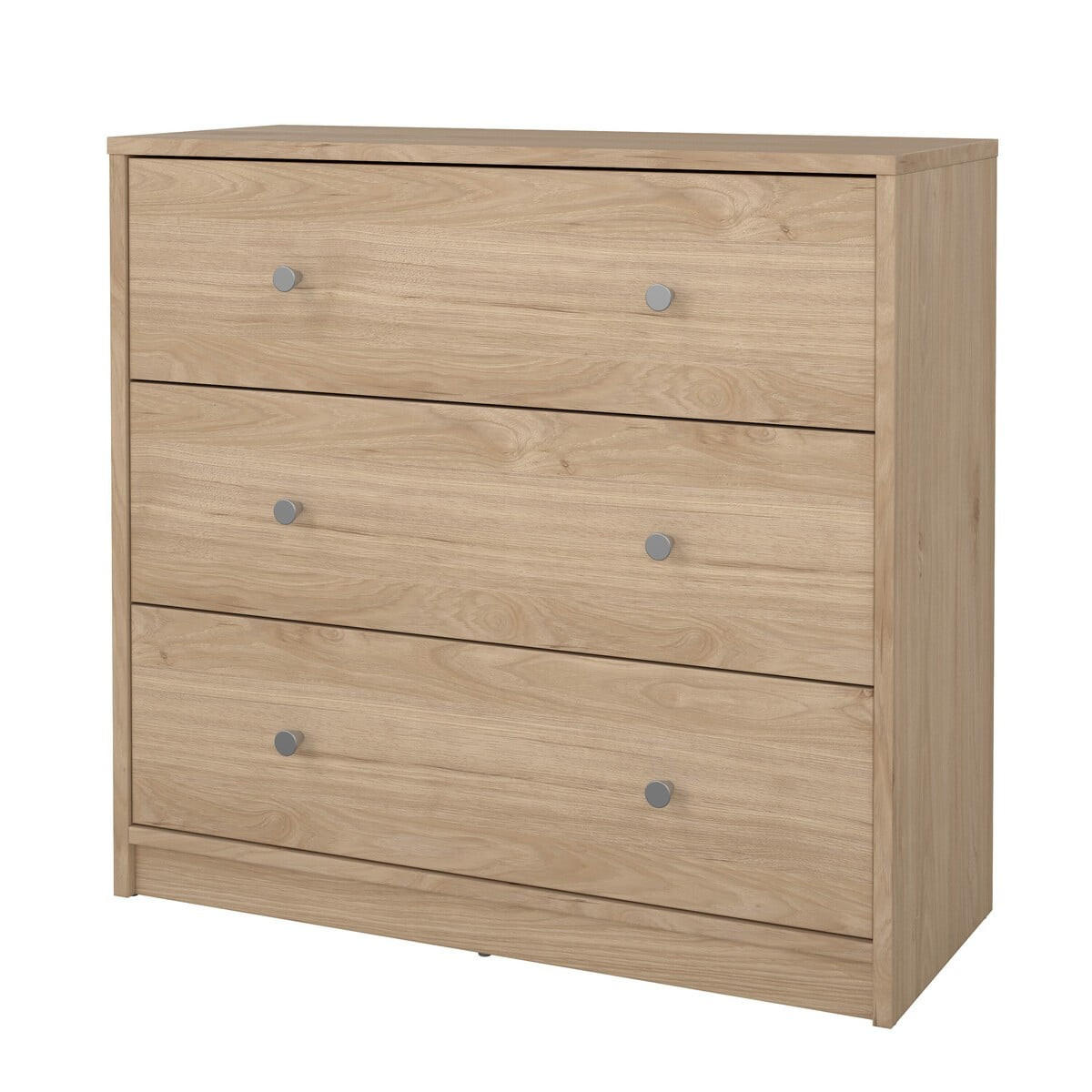 51. KOMMODE mit 3 Schubladen lise 72,4/30,1/68,3 cm - Apfelbaumfarben, Holzwerkstoff (30.1/68.3/72.4cm) - Calicosy