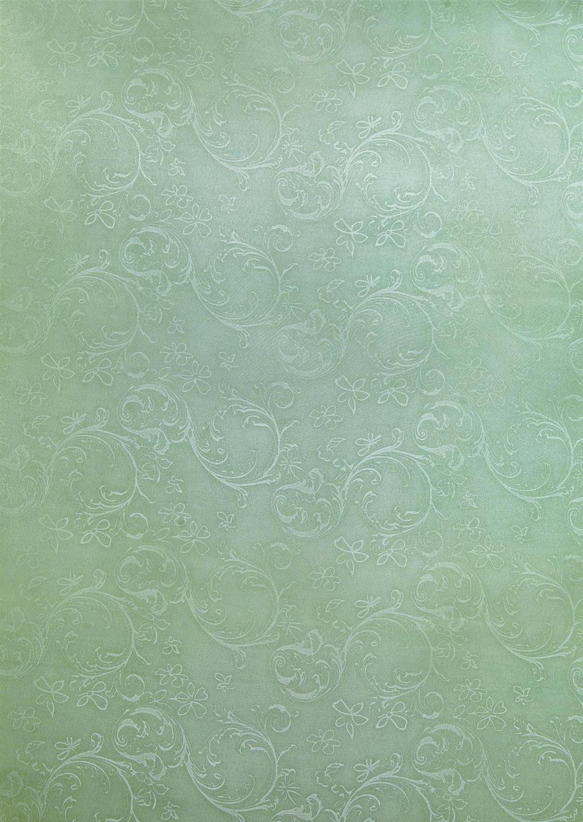 MIKROFASER-BETTWÄSCHE 135x200 Super softer Bettbezug aus 100% Polyester, Bettbezüge Grün Floral Muster - Hellgrün, Textil (135/200cm) - Carpe Sonno