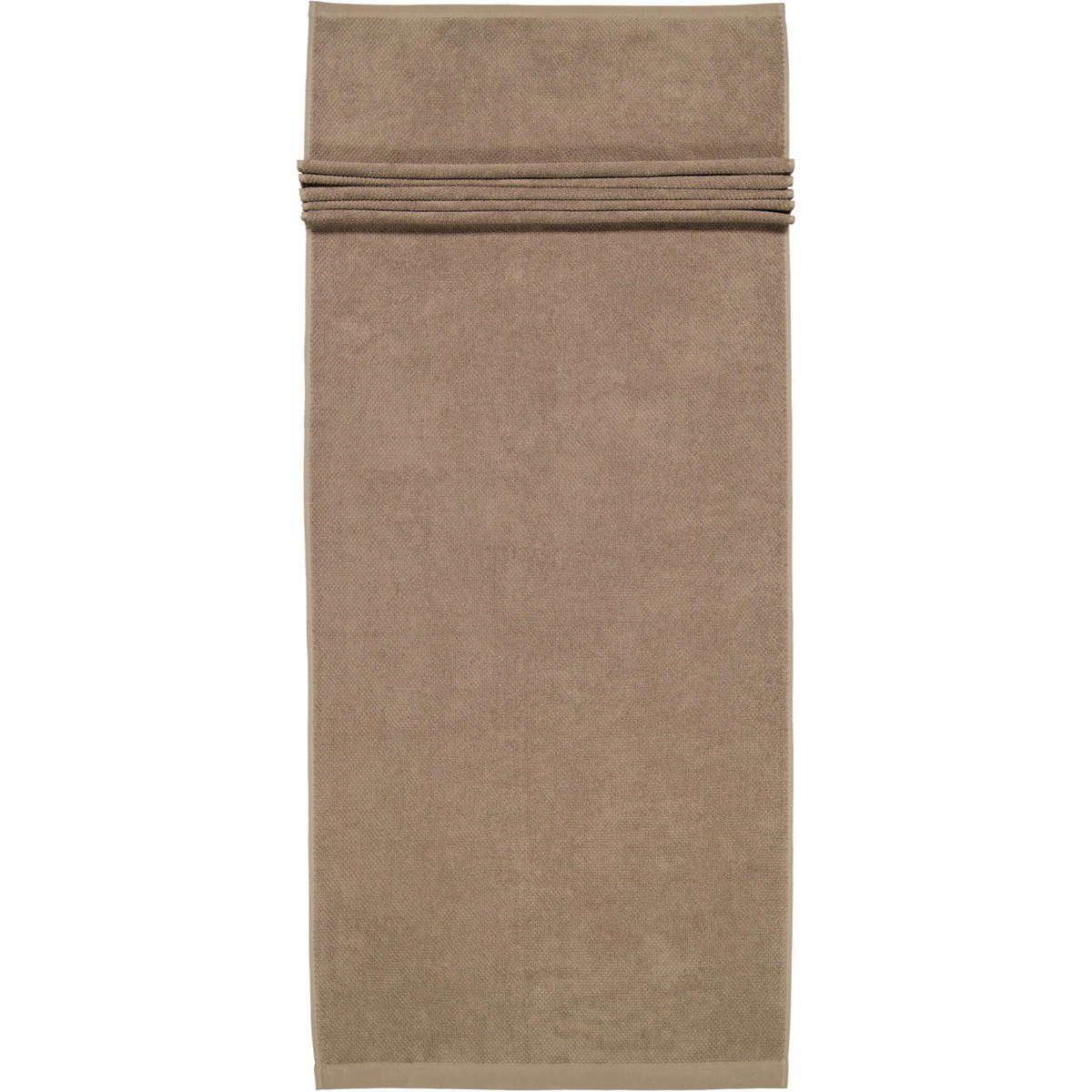 SAUNATUCH BARONESSE TAUPE - 58 - Taupe, Textil (70/190cm) - Rhomtuft