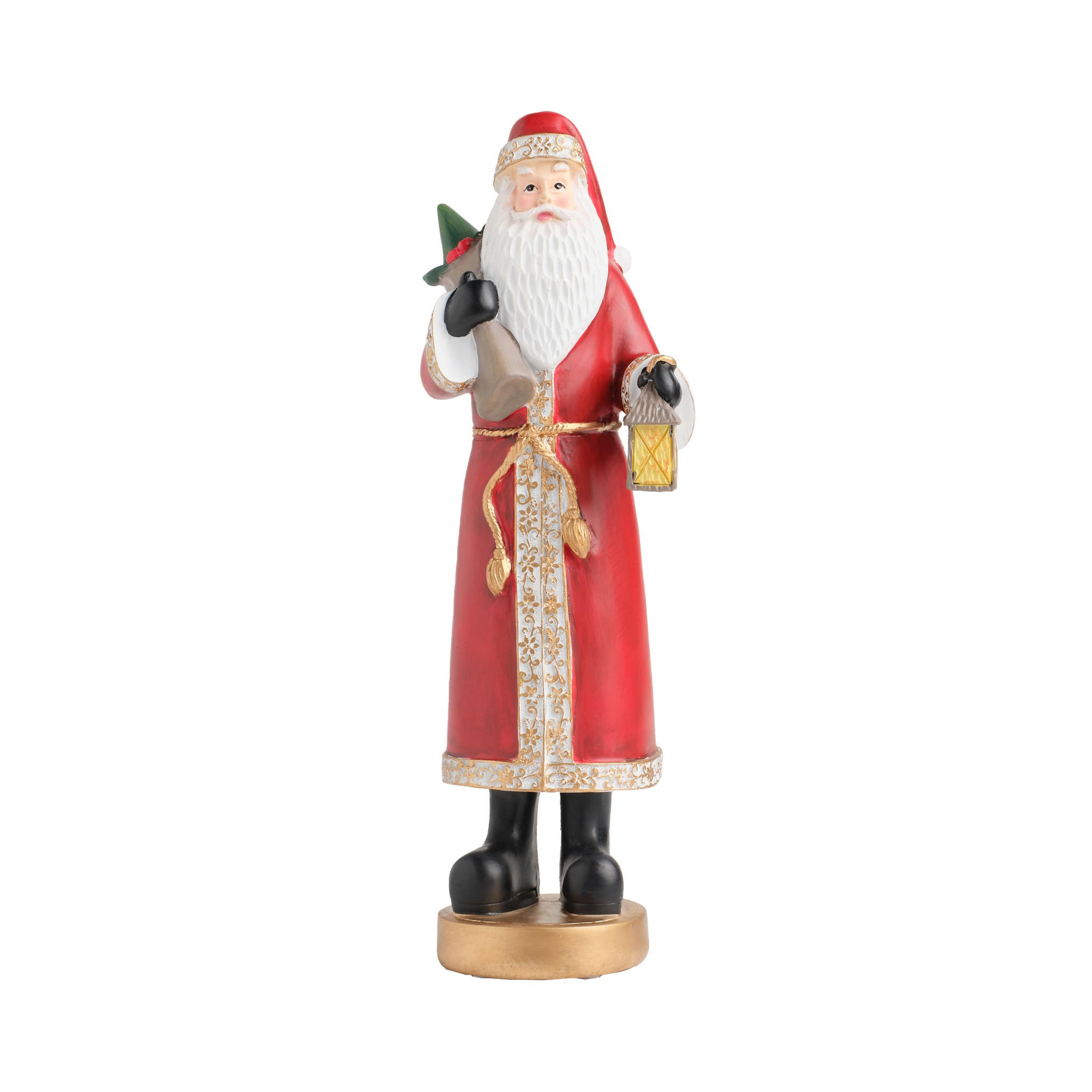 FIGURINE Crunchsanta - Rot, Kunststoff (10.5/30/8.5cm) - home&you