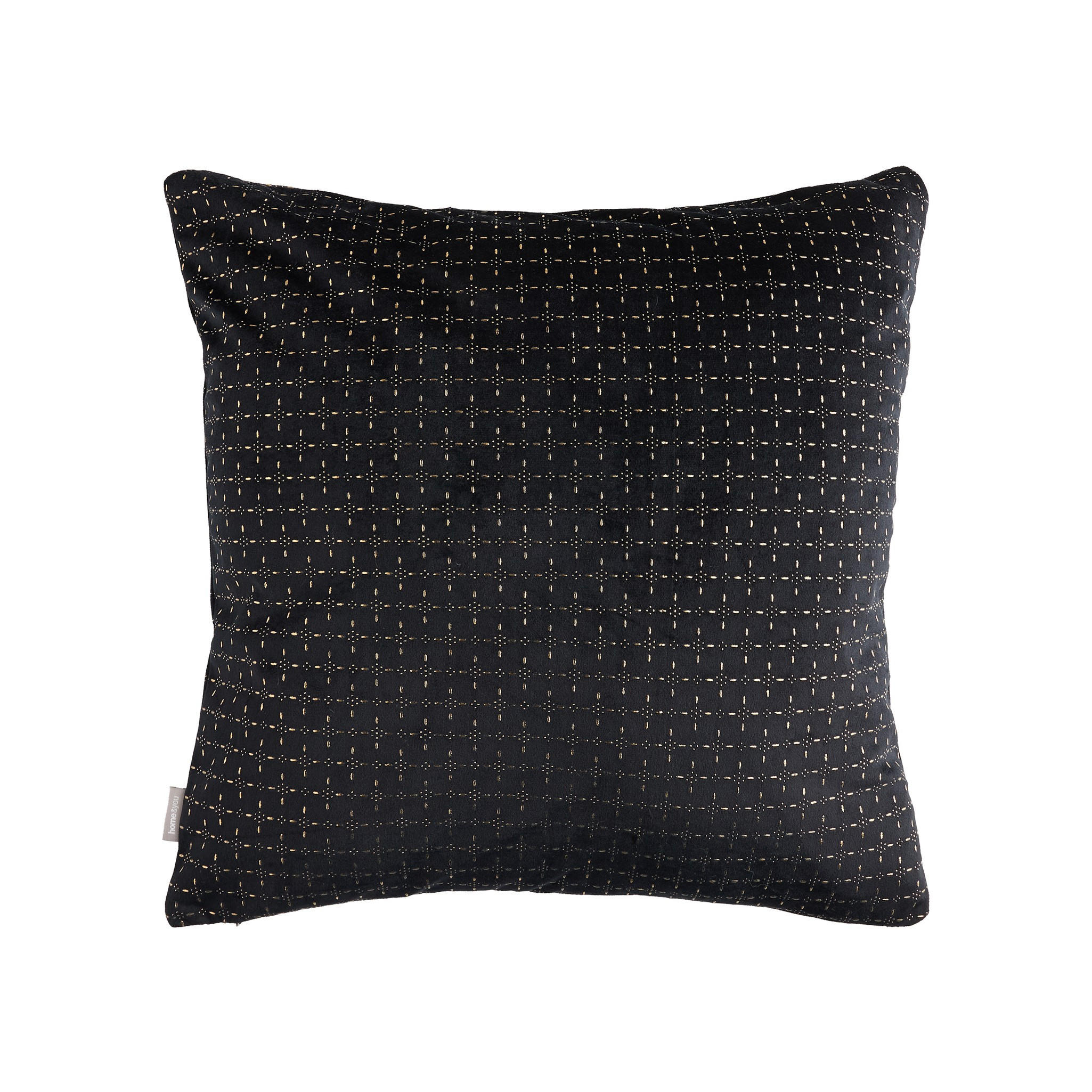 KISSENBEZUG Orabelle - Schwarz, Textil (45/45cm) - home&you