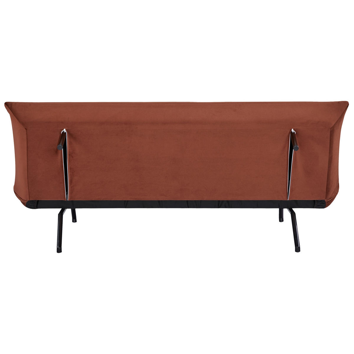 SOFA Anatole Terracotta 3 Plätze - Orange, Textil (185/82/92cm) - Happy Garden