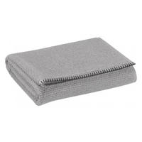 GÄSTETUCH Bora perlweiß 30 x 50 cm - Hellgrau, Textil (30/50cm) - Vivaraise