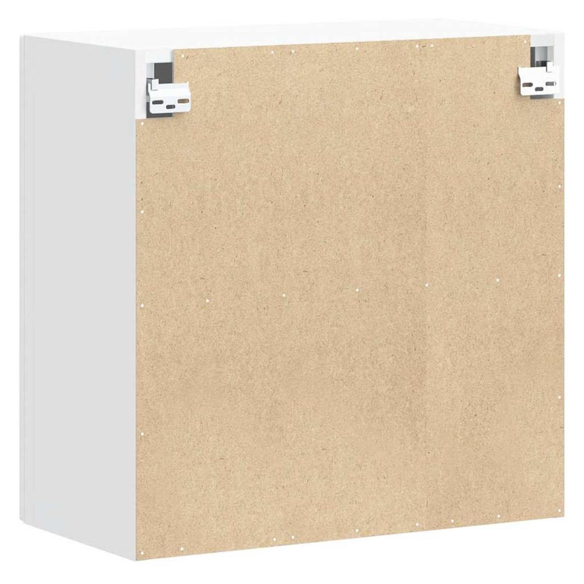 KÜCHENOBERSCHRANK Lucca mit 1 Ablage 60/31/60 cm aus Holzwerkstoff Weiß - Weiß, Holz (60/60/31cm) - vidaXL