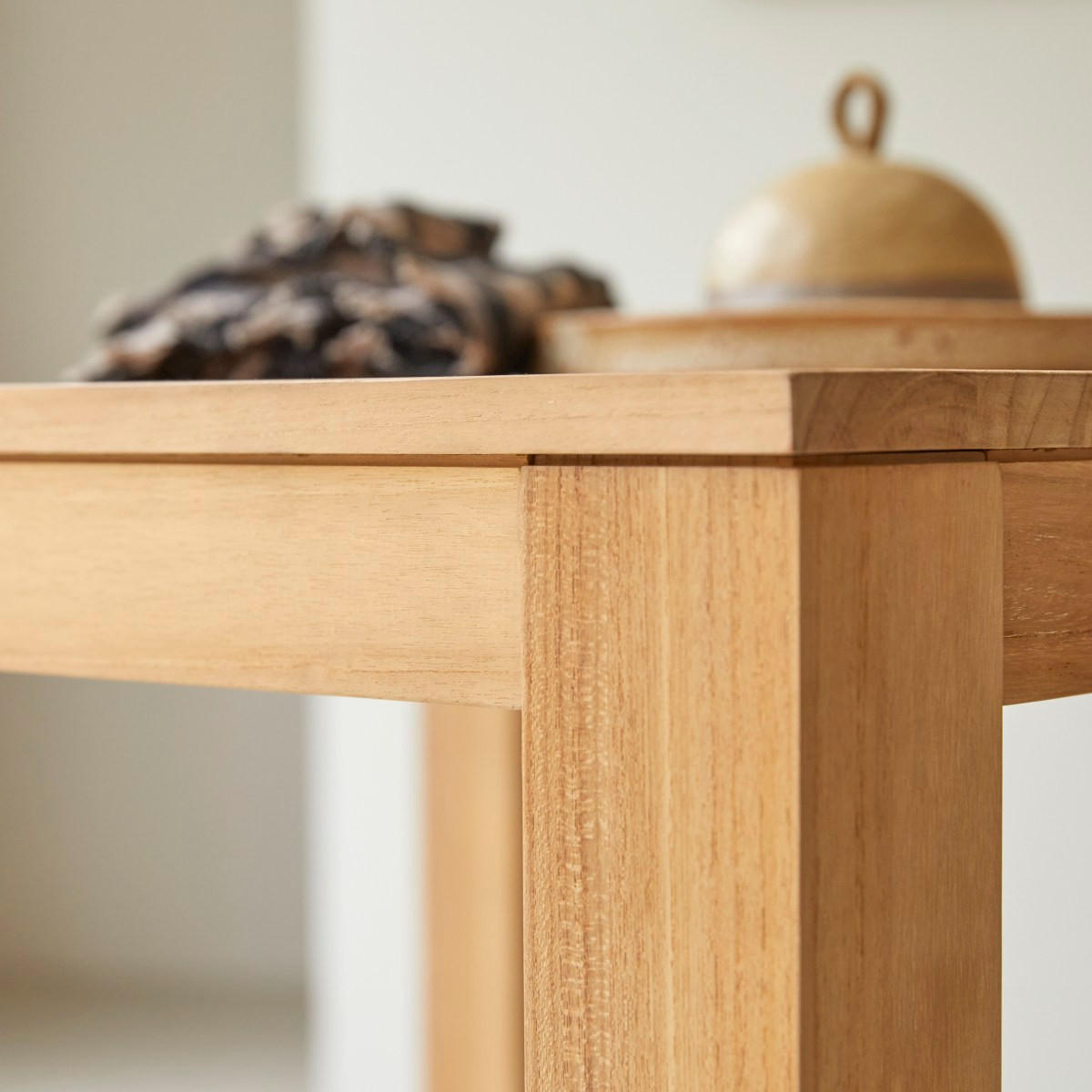 TISCH Eden Natur aus Teak - Naturfarben, Holz (90/90/76cm) - Tikamoon