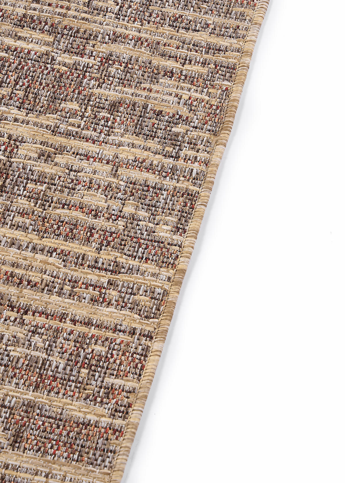TEPPICH YUCANA Beige Outdoor Flachgewebe 140/200 cm - Beige, Textil (140/200cm) - Tapiso