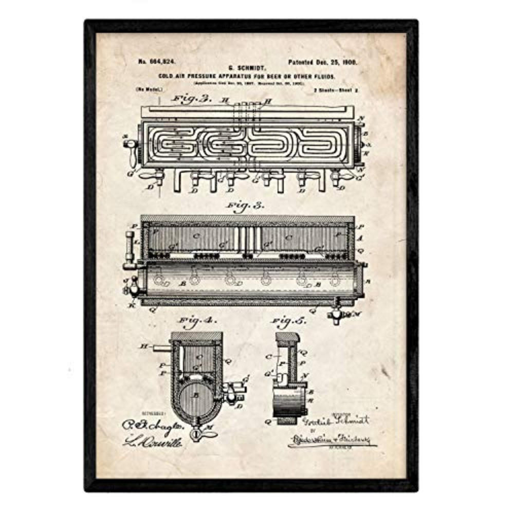 Nacnic Poster Klar 29.7x5x42 cm
