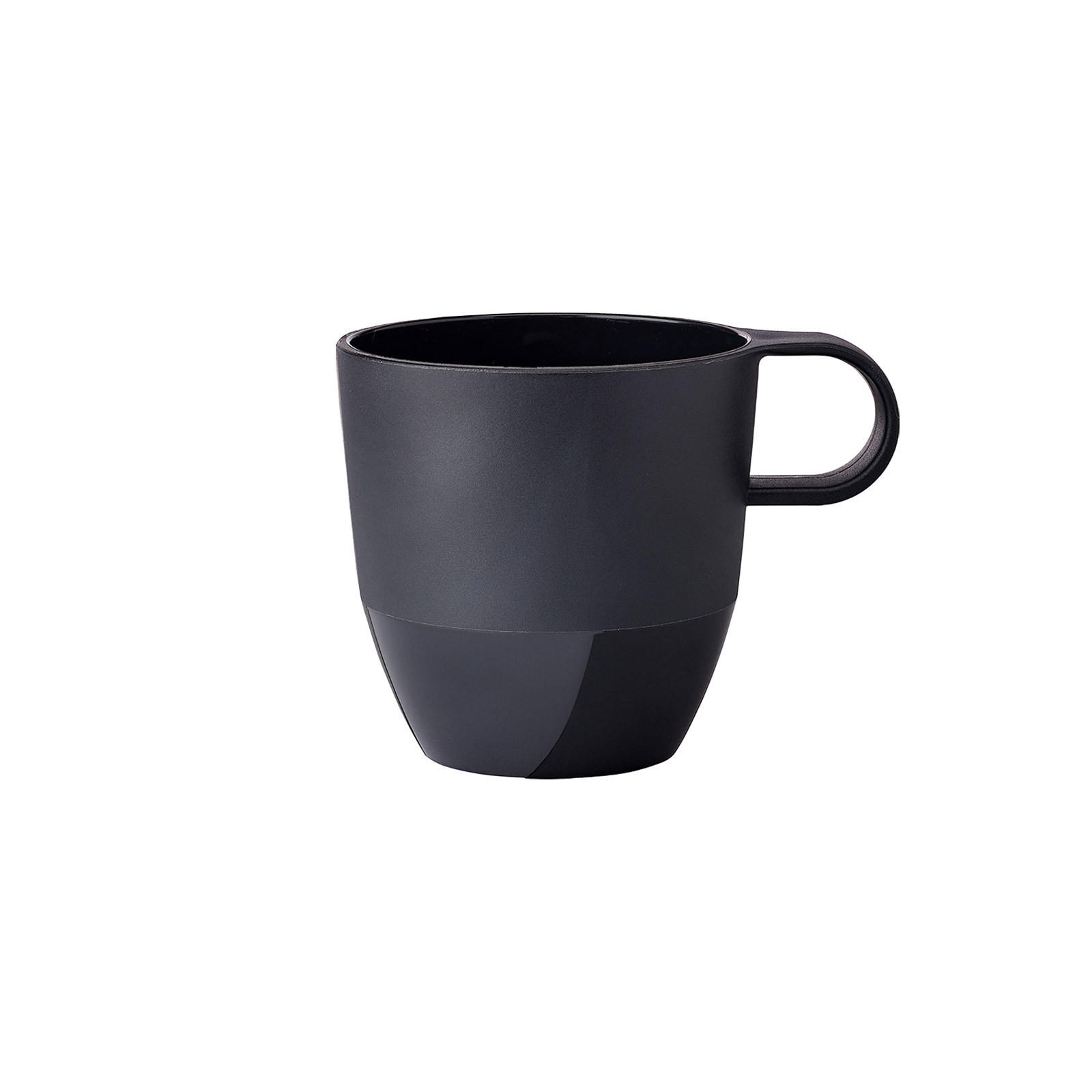 HENKELBECHER Silueta Nordic Black 300 ml - Schwarz, Kunststoff (0.3L) - Mepal