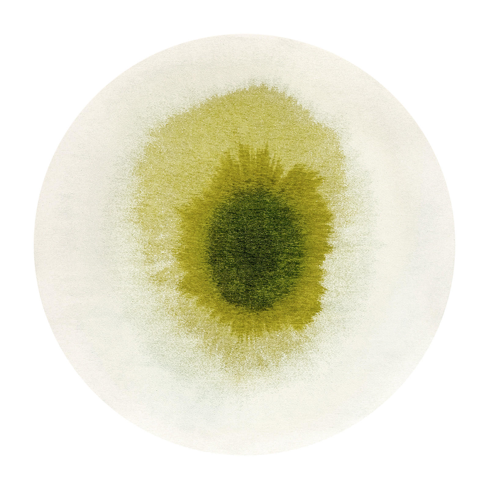 PREPROGA Drop Green Pepper 140/140 cm - zelena, umetna masa/tekstil (140/140cm) - Louis De Poortere