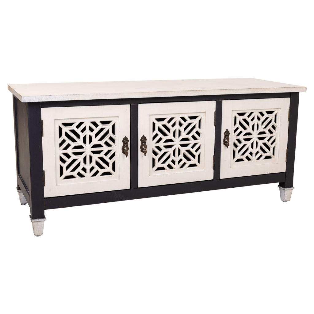 SIDEBOARD aus Holz 106x40x46 Cm - Multicolor, Holz (105.5/46/40cm) - Wanderlust