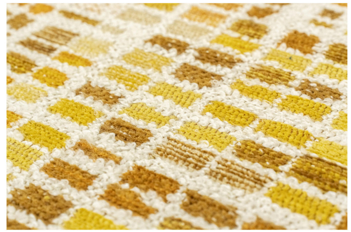 TEPPICH modern Flachgewebe BOXY Gelb 240 x 340 cm - Gelb, Textil (240/340cm) - Novatrend