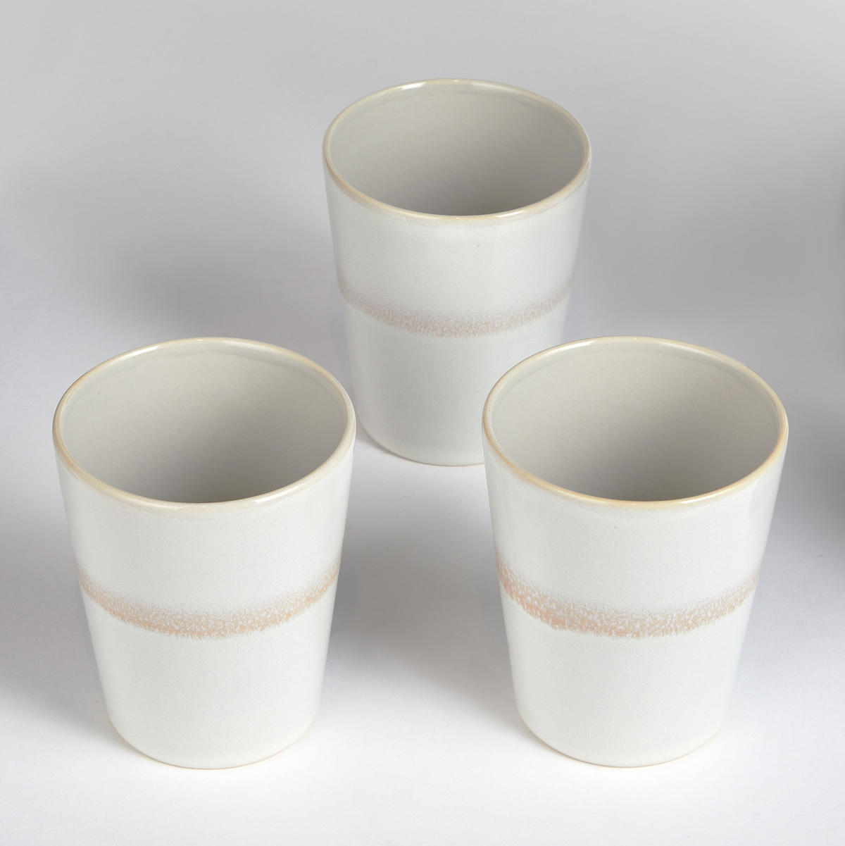 LATTE MACCHIATO GLAS (6er-Set) Artisan 320 ml - Rosa, Keramik (0.32L) - Butlers