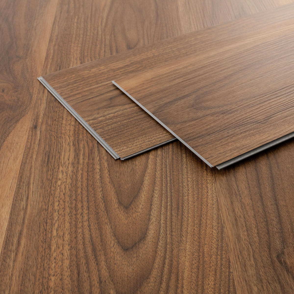 VINYLBODEN Click 3,08m²/14 Dielen Outtrigger Eiche - Dunkelbraun, Kunststoff (122/18/0.42cm) - ML-DESIGN