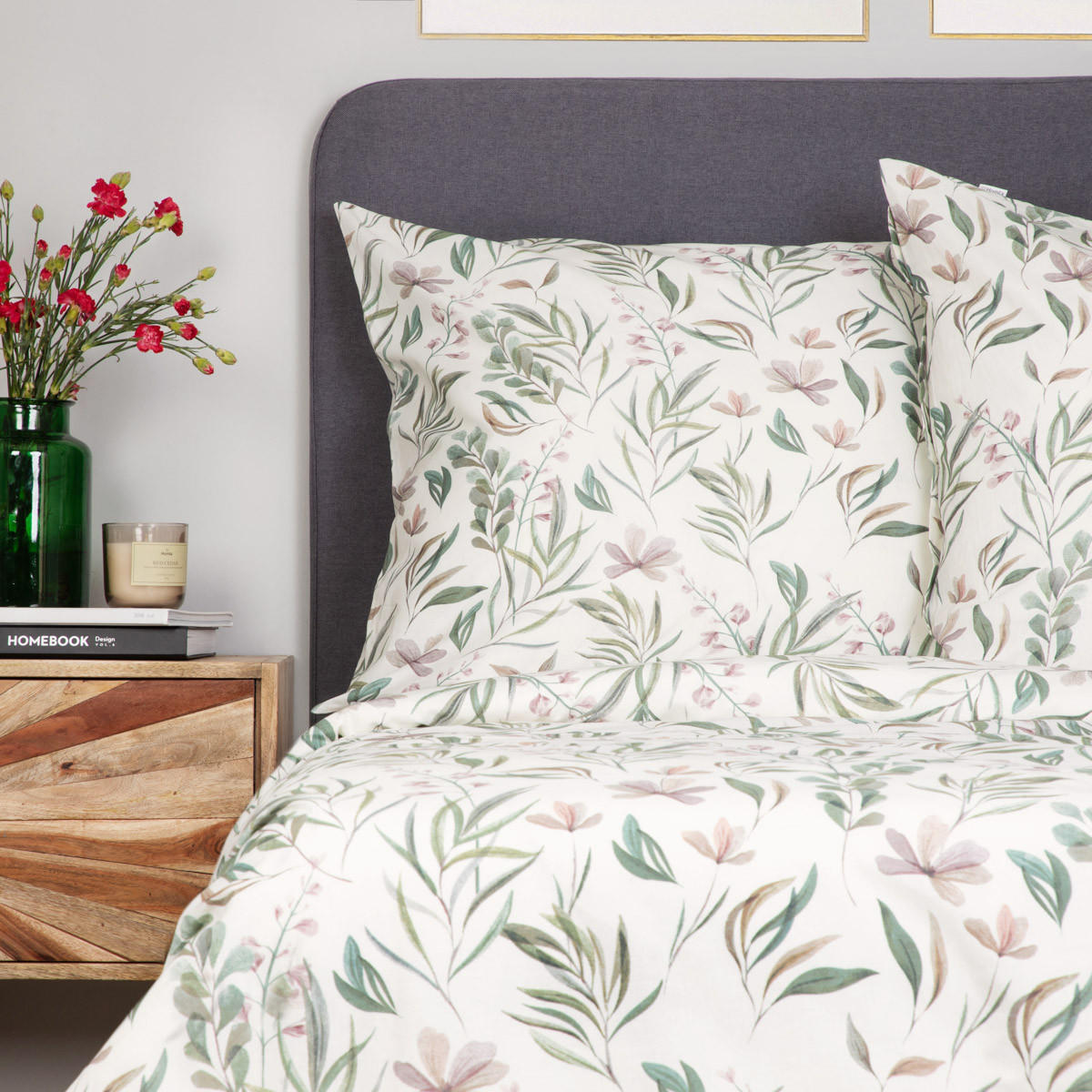 BETTWÄSCHE Florido 160/200 cm - Multicolor, Textil (160/200cm) - Homla